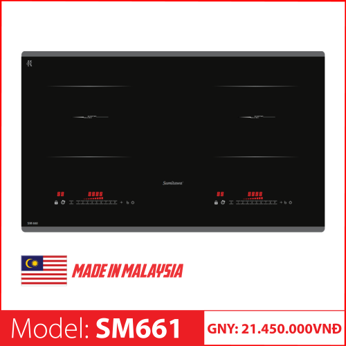 BẾP ĐIỆN TỪ CAO CẤP SUMITAWA SM 661